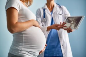 Наблюдение у  гинеколога в период беременности
